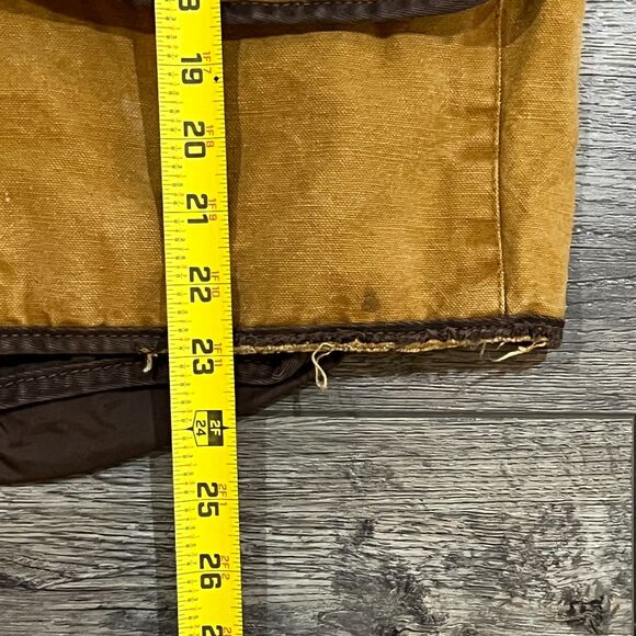 Vintage 60s American Field Made in USA Hunting Vest Canvas Game Pocket Size XL - Picture 12 of 12